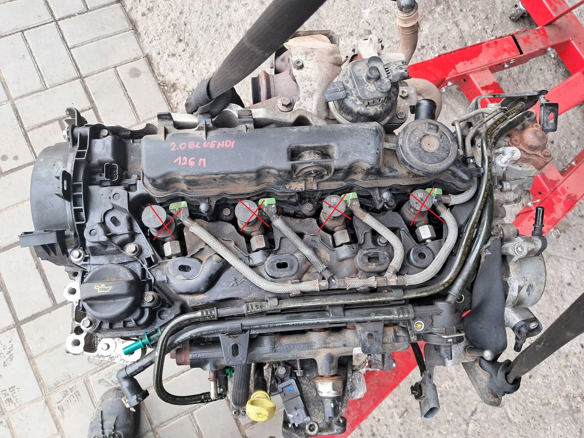 Moteur AHE (DW10FD) pour Citroën C4