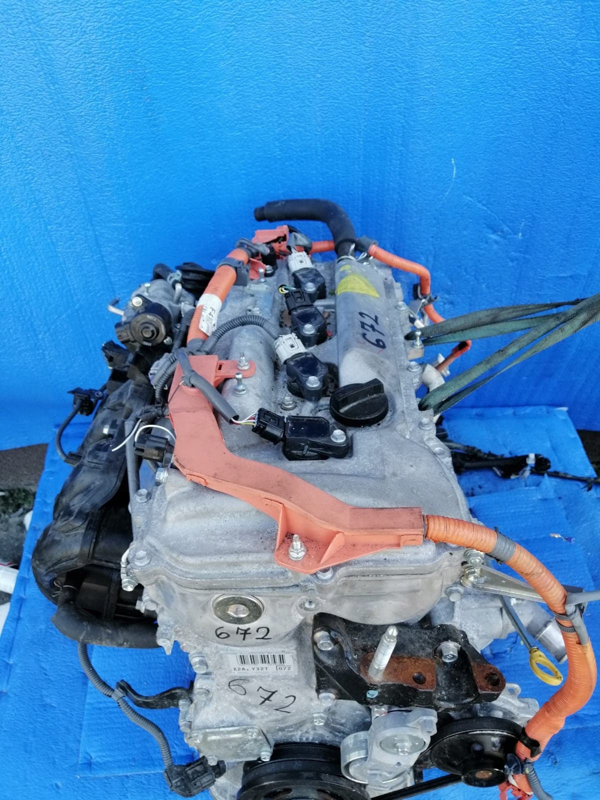 Moteur 2AR-FXE — vue 2