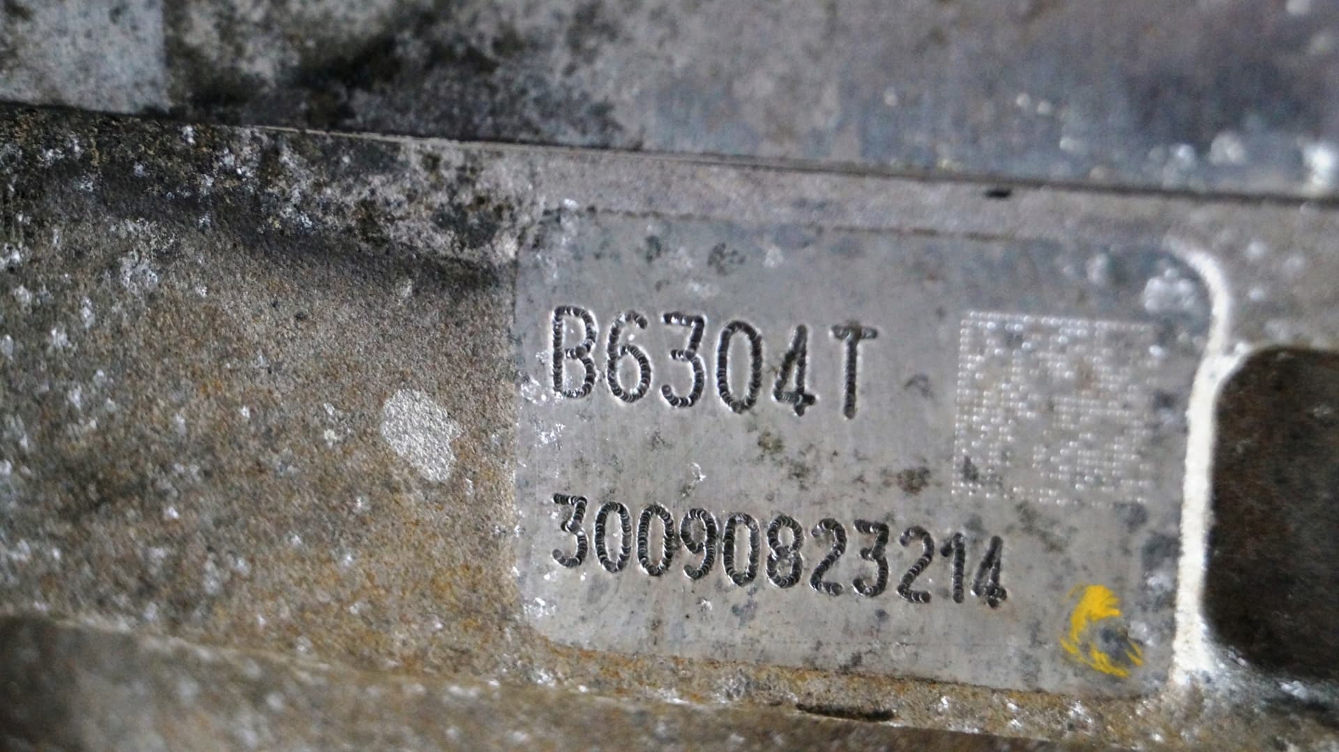 Moteur B 6304 T4 — vue 5