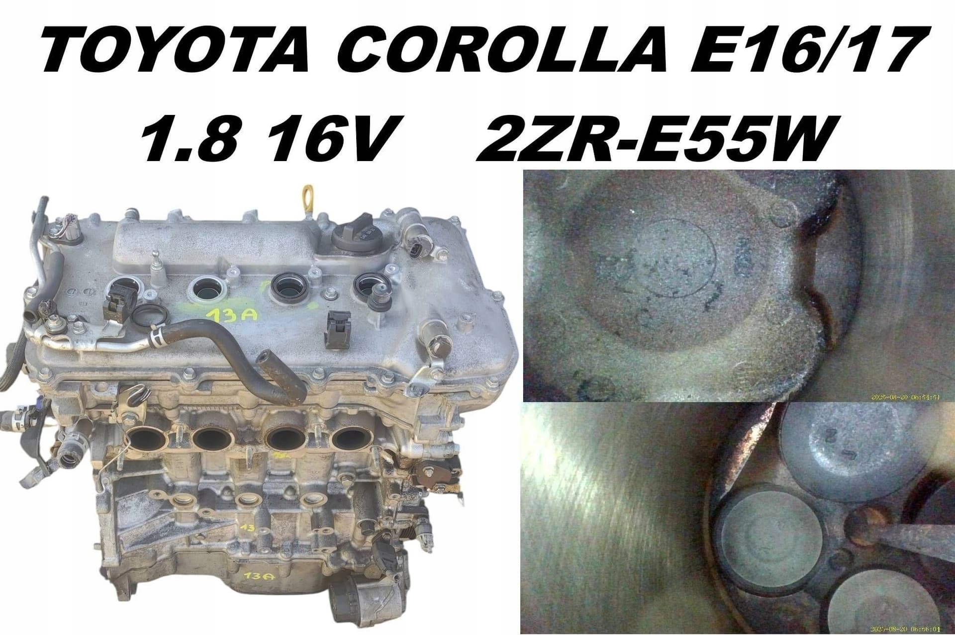 Moteur 2ZR-FE pour Toyota Corolla 1.8 Petrol