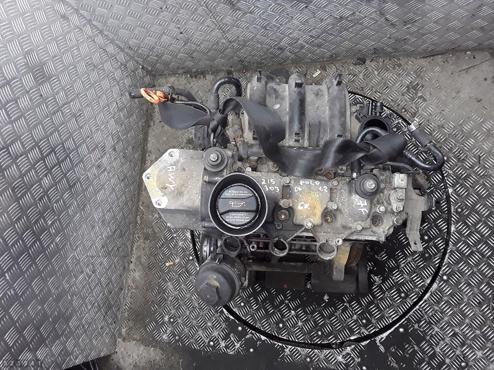 Moteur AWY pour Skoda Fabia 1.2 Petrol