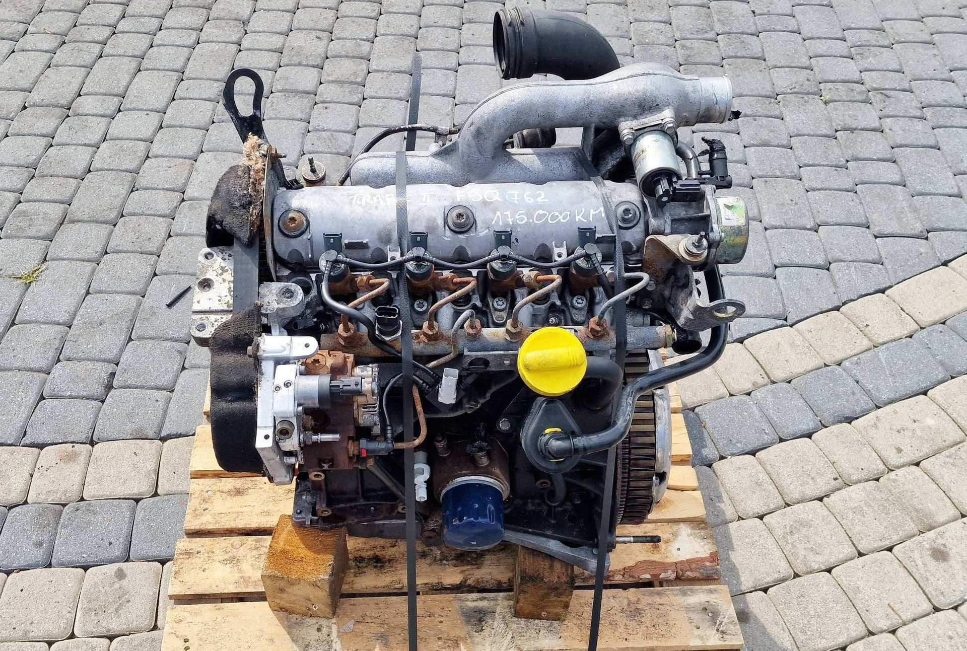 Moteur F9Q 762 pour Renault Trafic 1.9 Diesel
