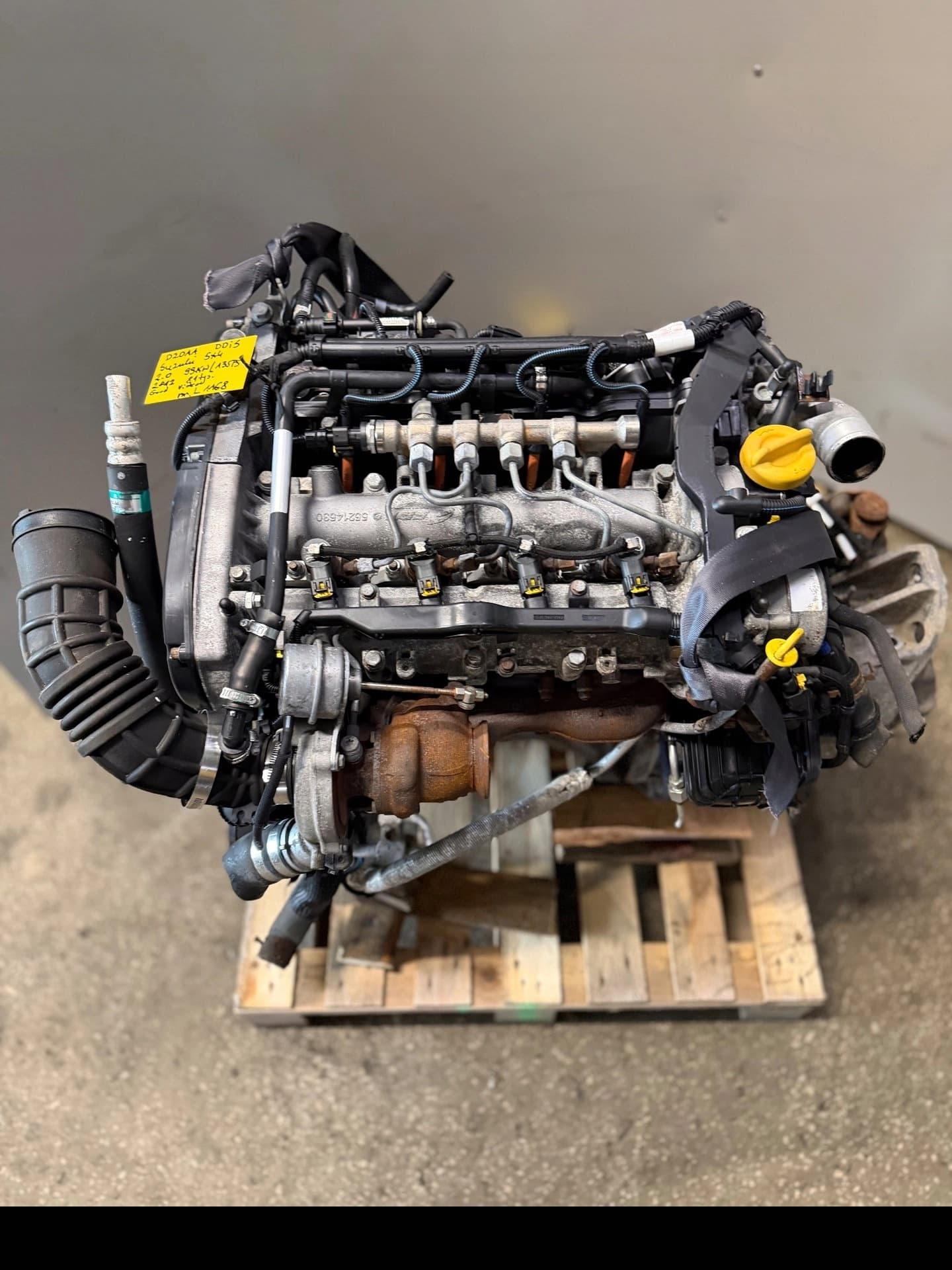 Moteur D20AA — vue 10