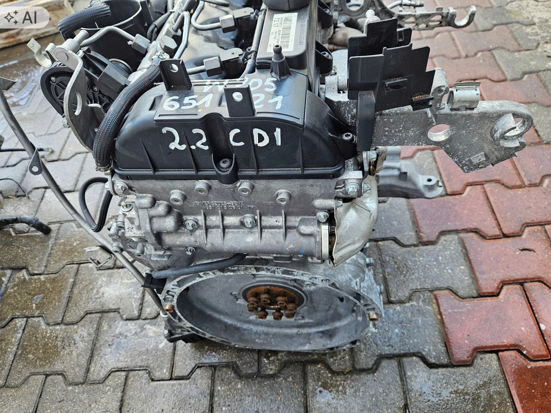 Moteur M 111.921 — vue 9