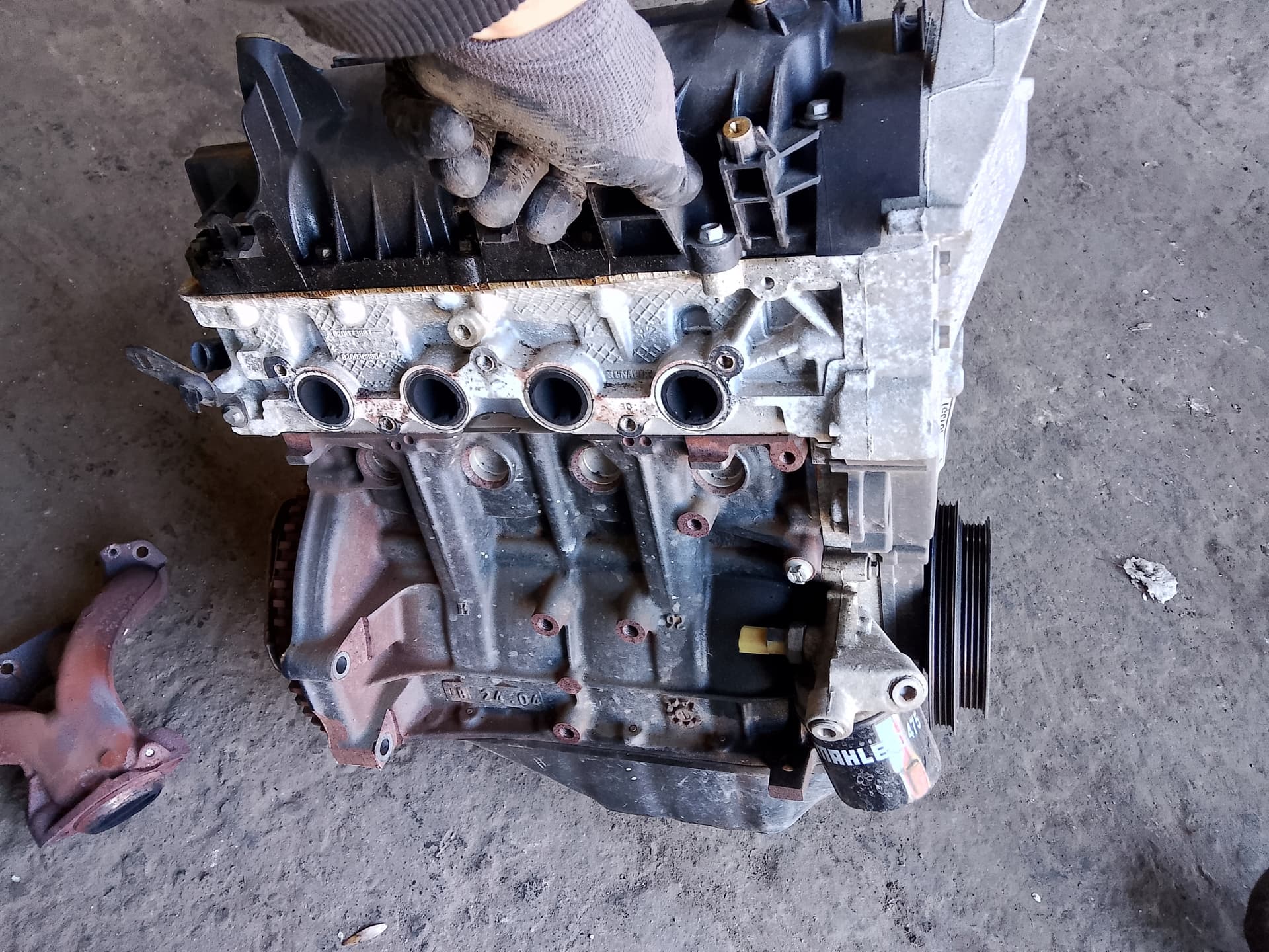 Moteur D4F 734 pour Dacia Logan 1.2 Petrol/Liquified Petroleum Gas (LPG)