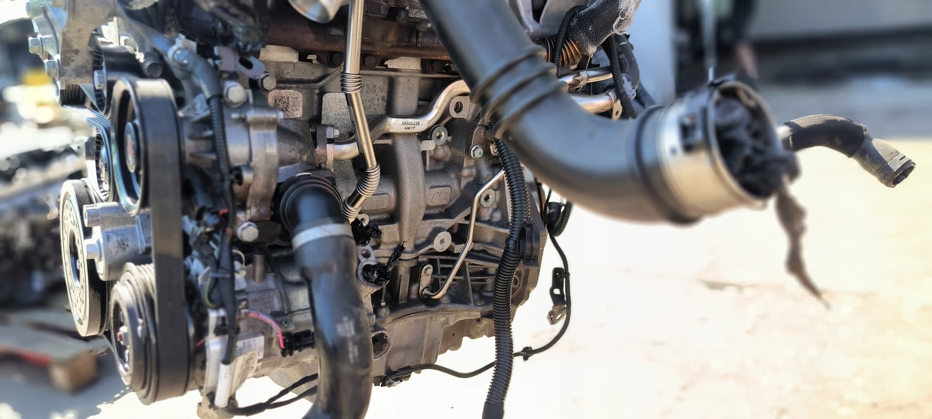 Moteur B 16 DTE — vue 4