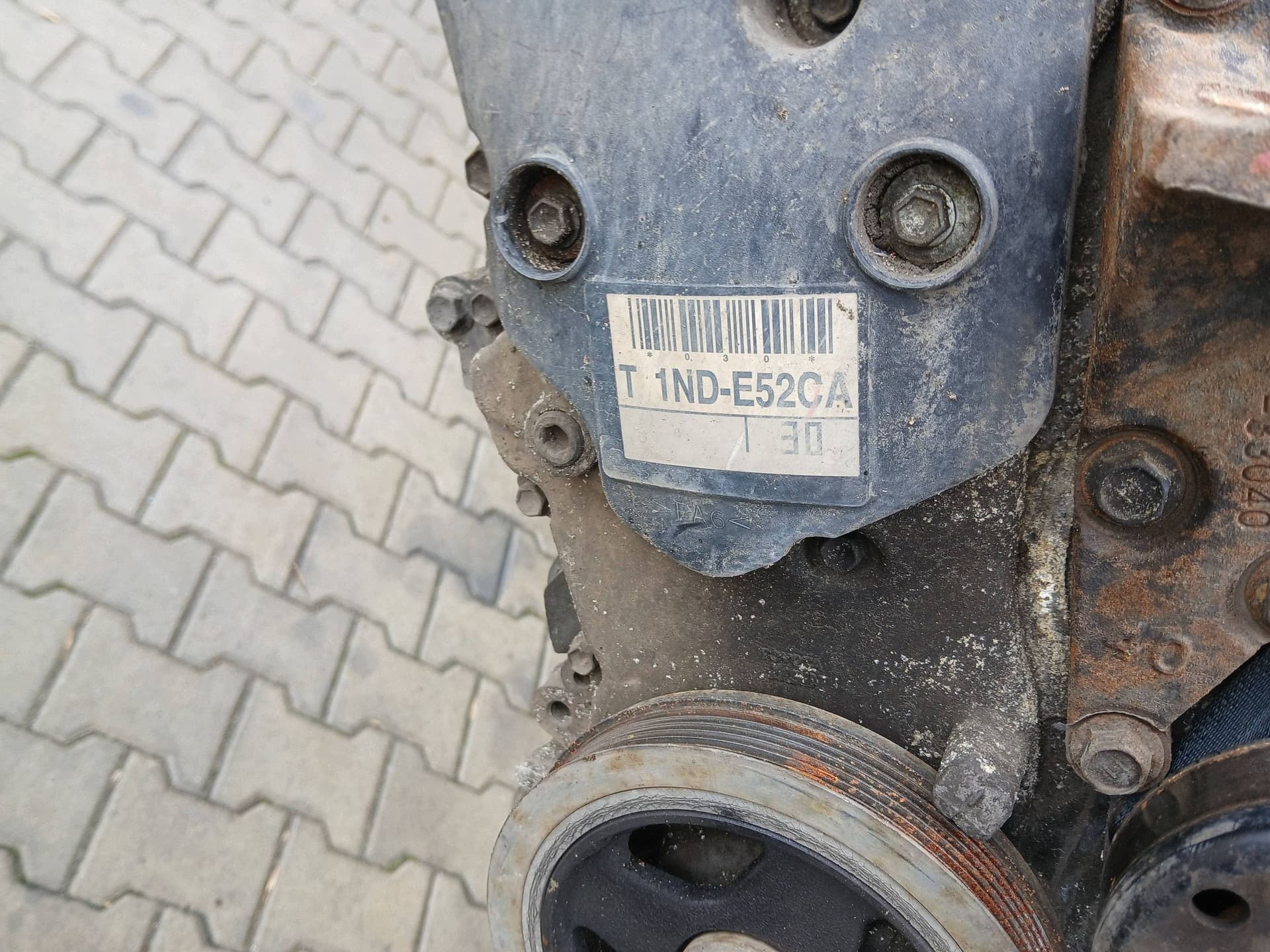 Moteur 1ND-TV — vue 8