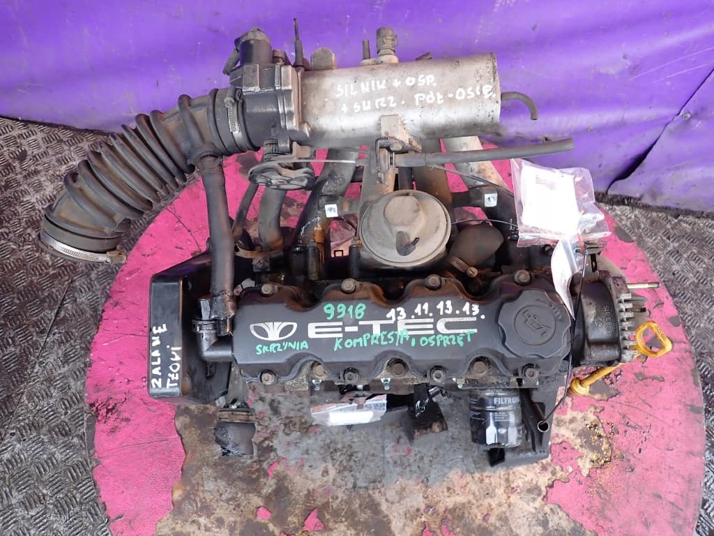 Moteur A13SMS pour Daewoo Lanos 1.3 Petrol
