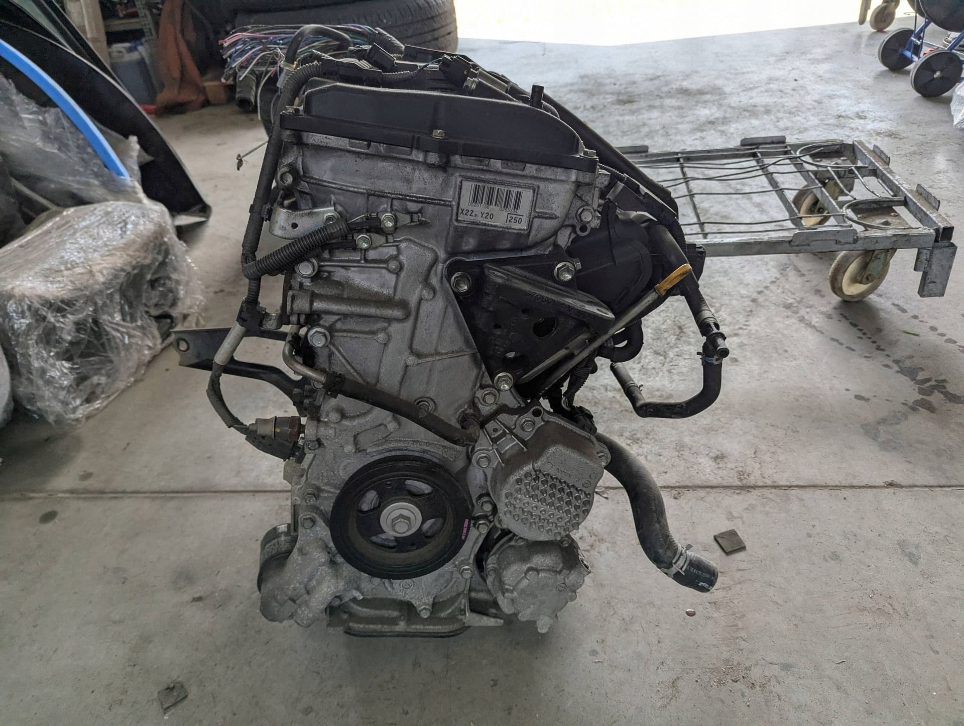 Moteur 2ZR-FXE — vue 3