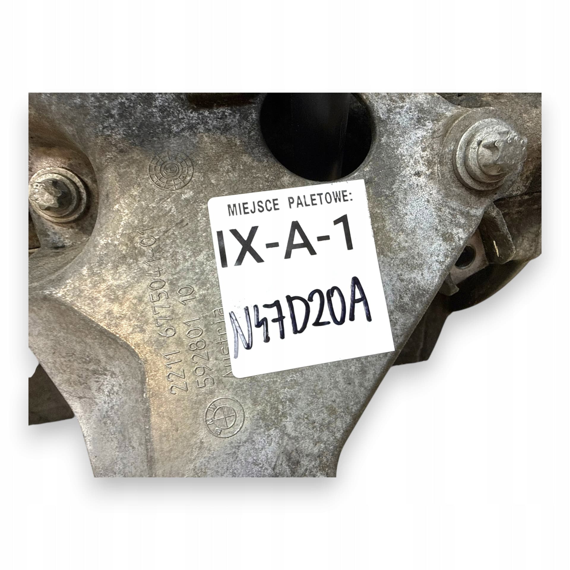 Moteur N47 D20 A — vue 12