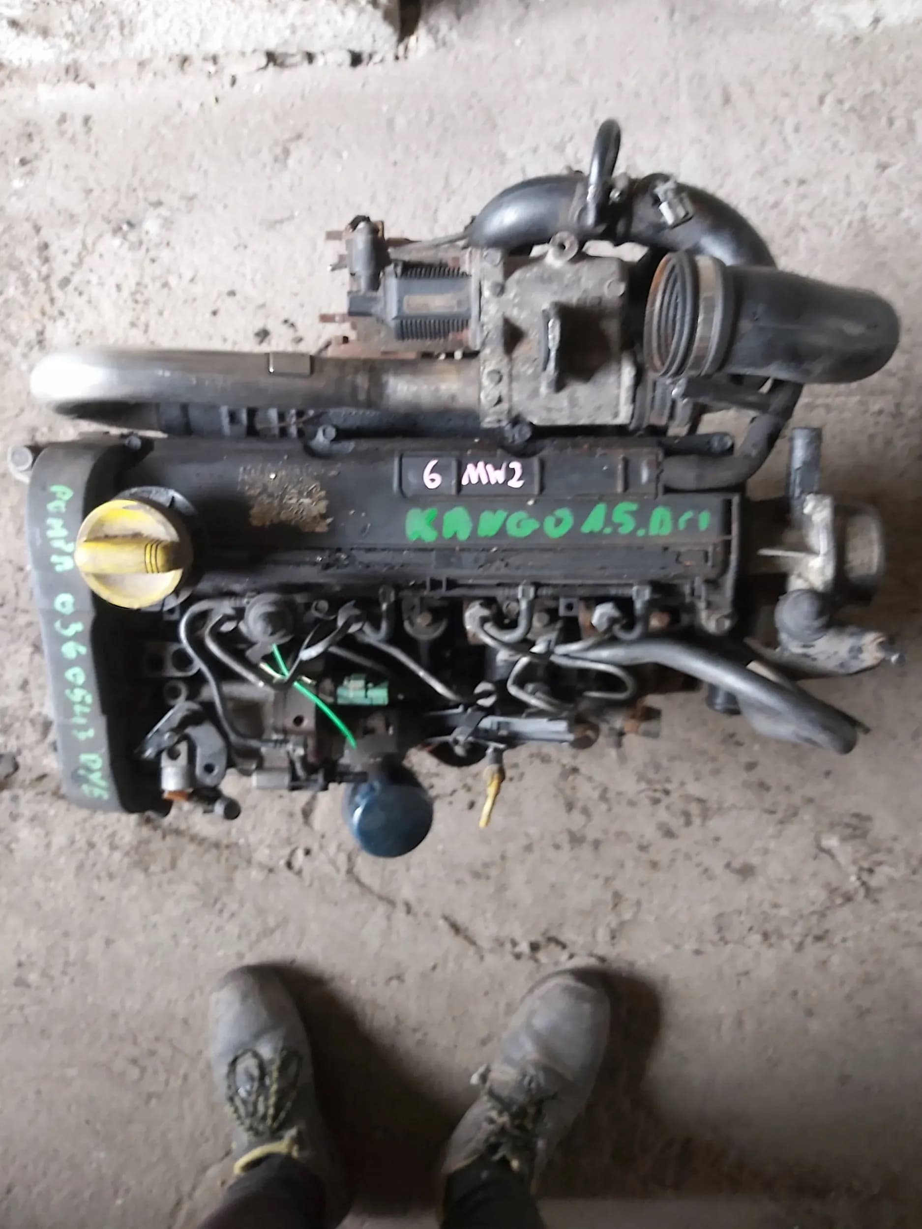 Moteur K9K 750 pour Renault Clio 1.5 Diesel