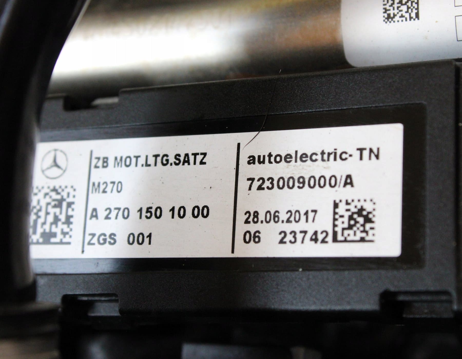 Moteur M 270.920 — vue 9