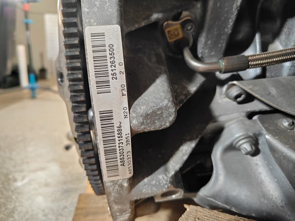 Moteur N20 B20 A — vue 6