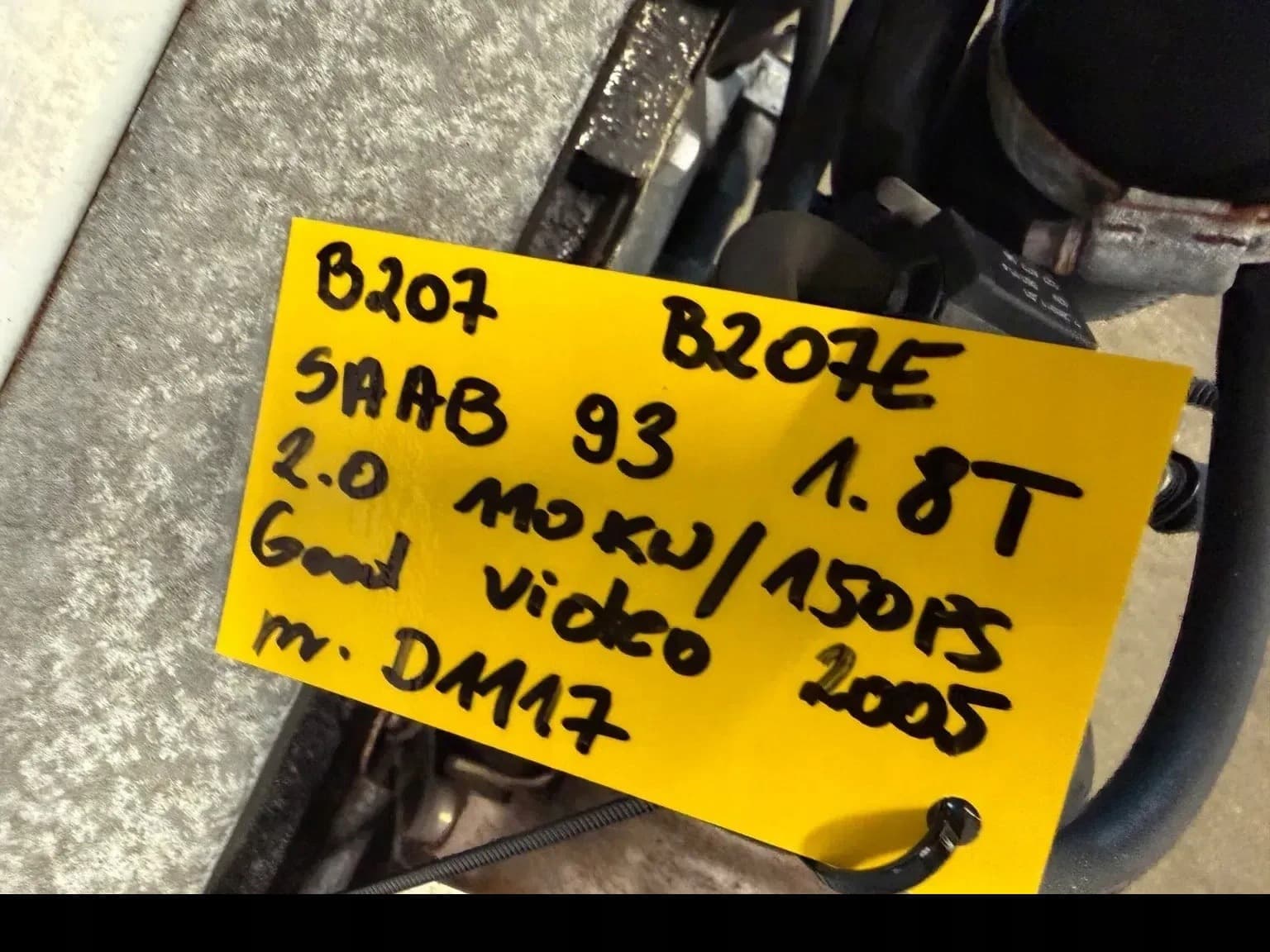 Moteur B207E — vue 4