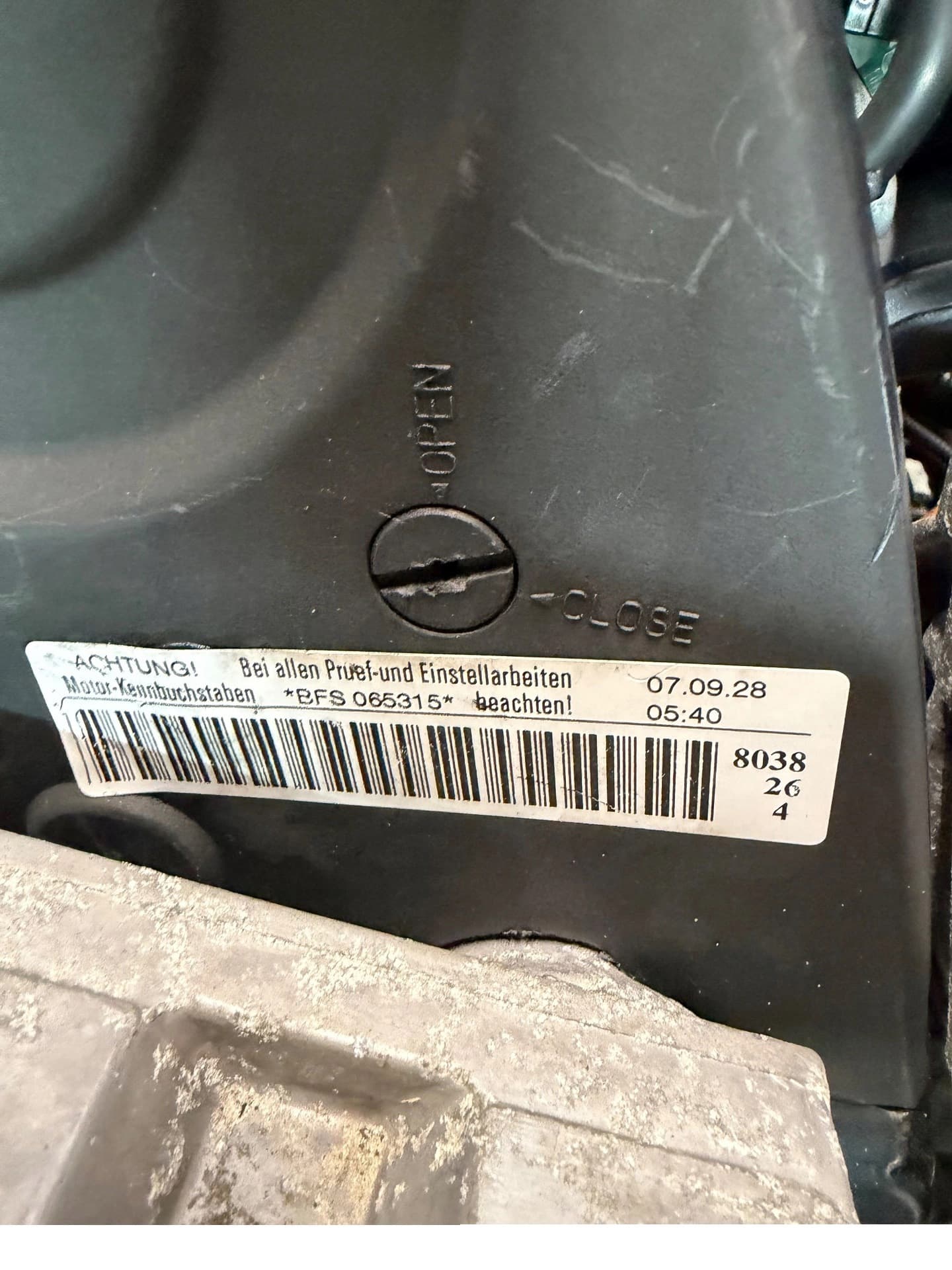 Moteur BFS — vue 12