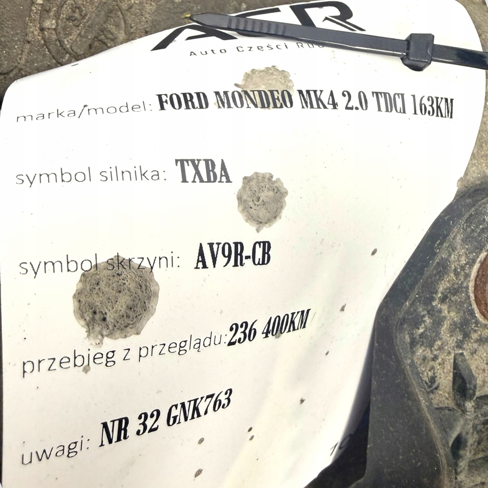 Moteur TXBA — vue 15