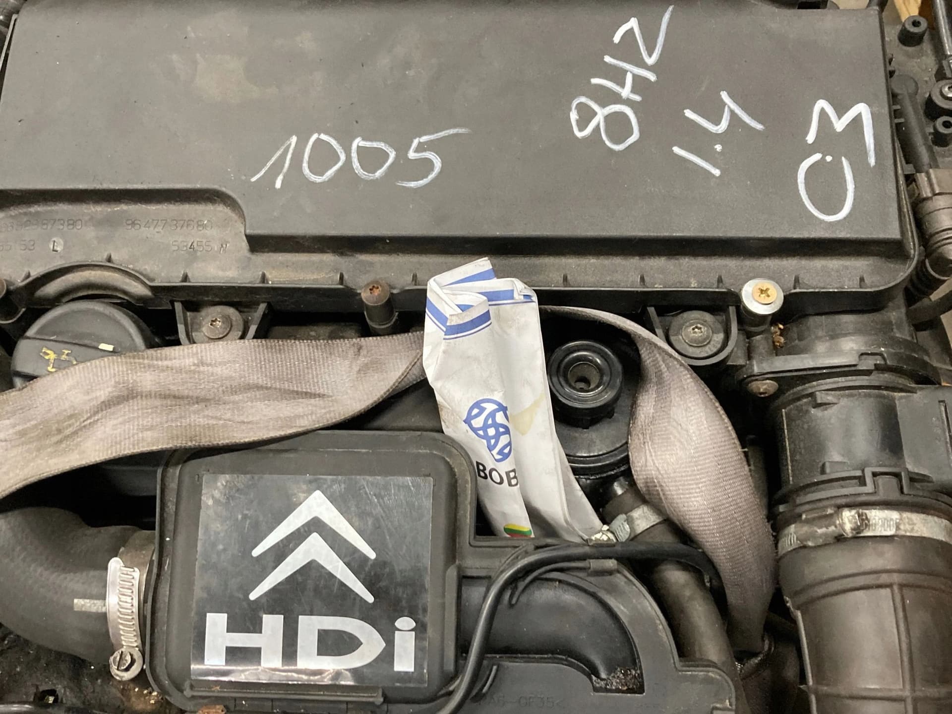Moteur 8HZ (DV4TD) — vue 3