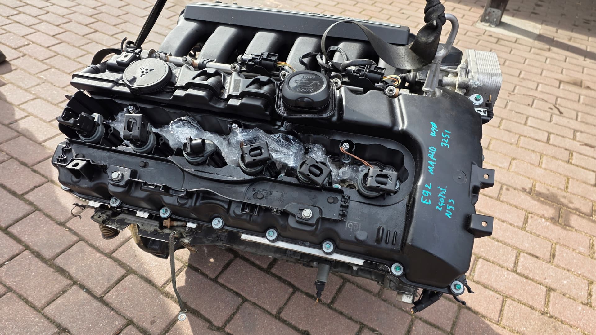 Moteur N53 B30 A pour BMW Serie 3 3.0 Petrol