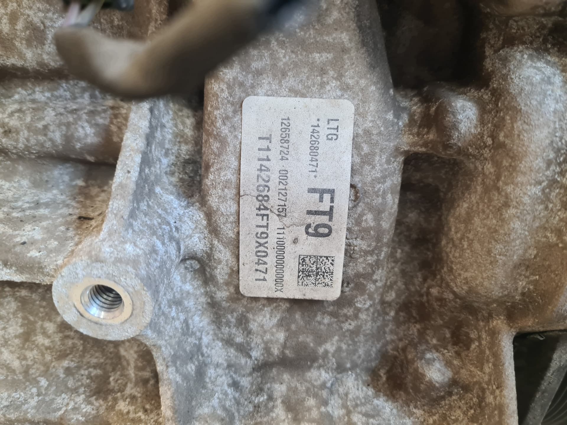 Moteur A 20 NHT — vue 9