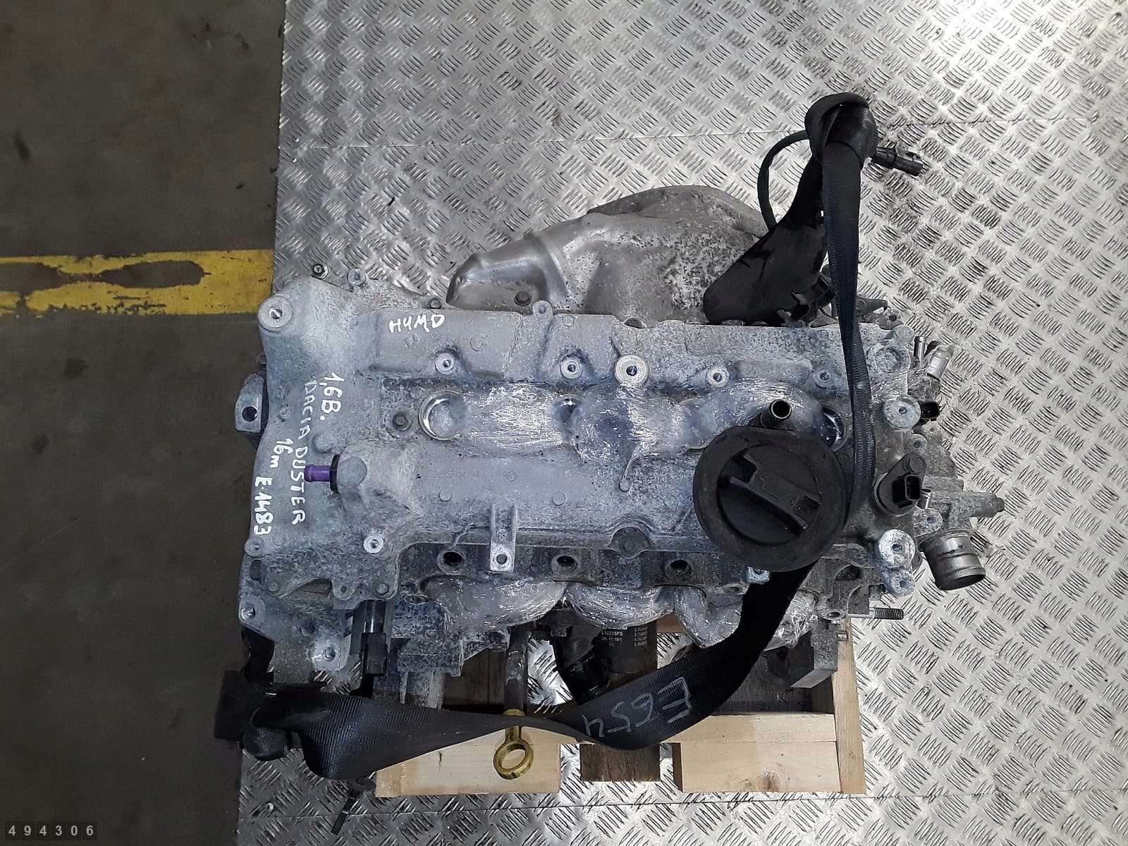 Moteur H4M 730 pour Dacia Duster 1.6 Petrol/Liquified Petroleum Gas (LPG)