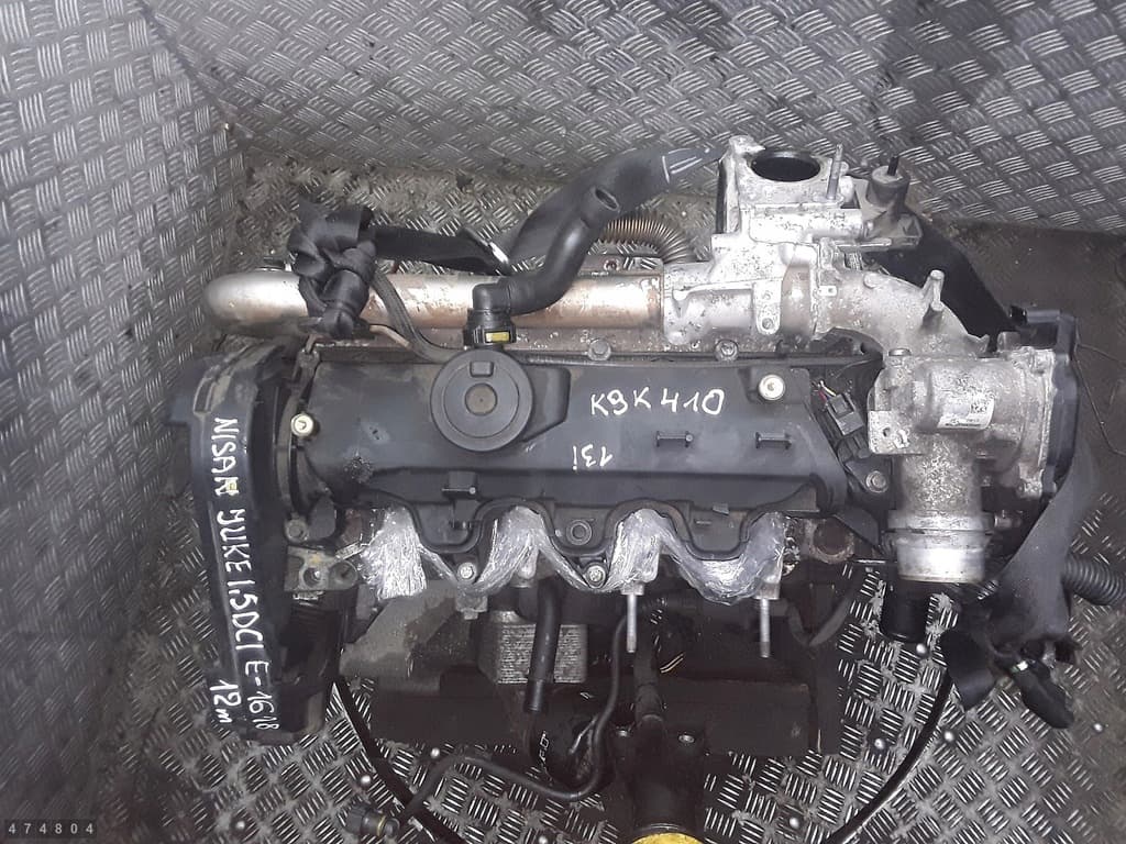 Moteur K9K 410 pour Nissan Juke 1.5 Diesel
