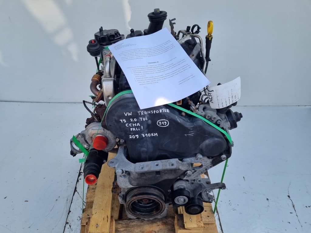 Moteur CCHA pour Volkswagen Transporter 2.0 Diesel