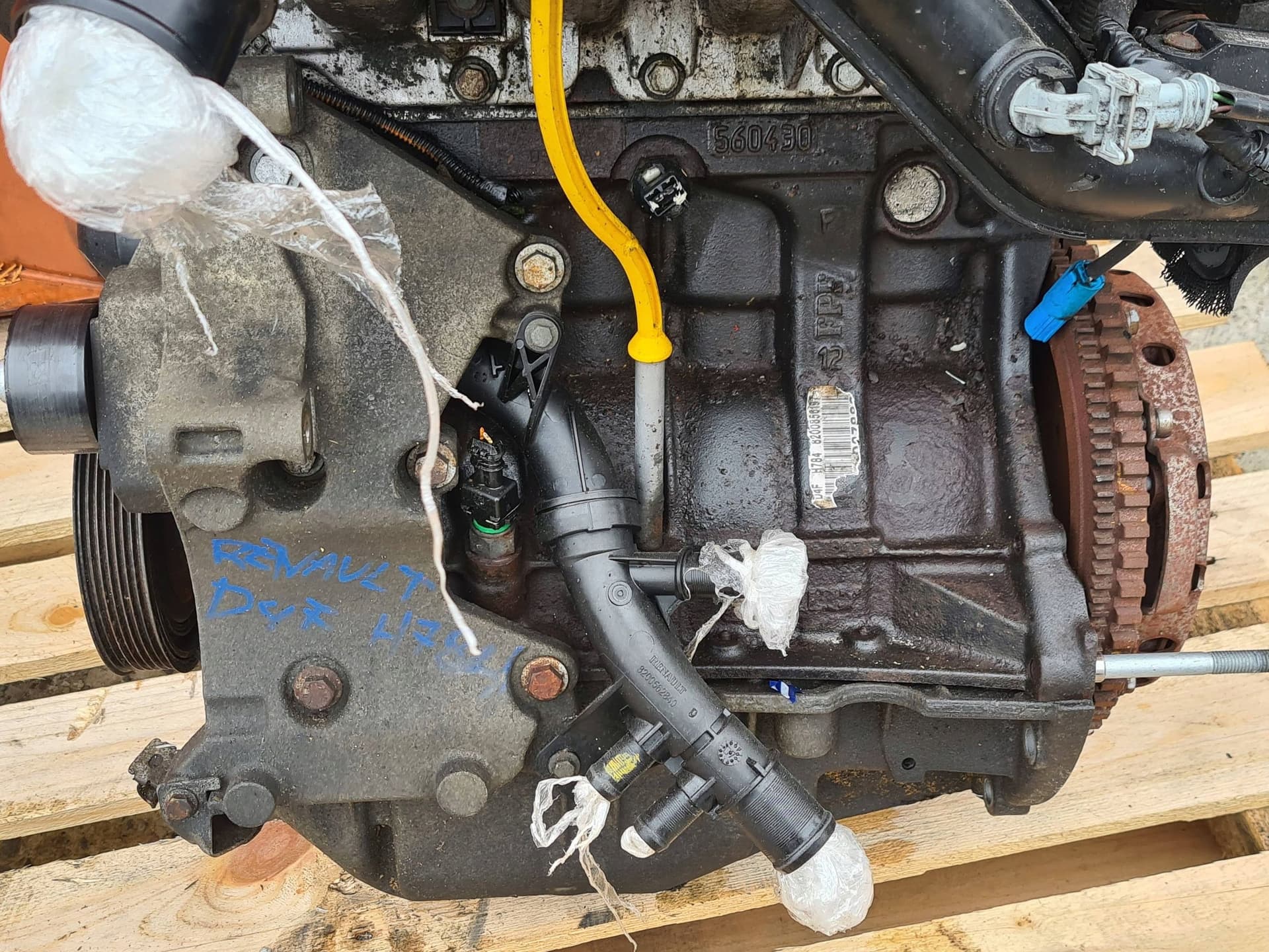Moteur D4F 706 — vue 3