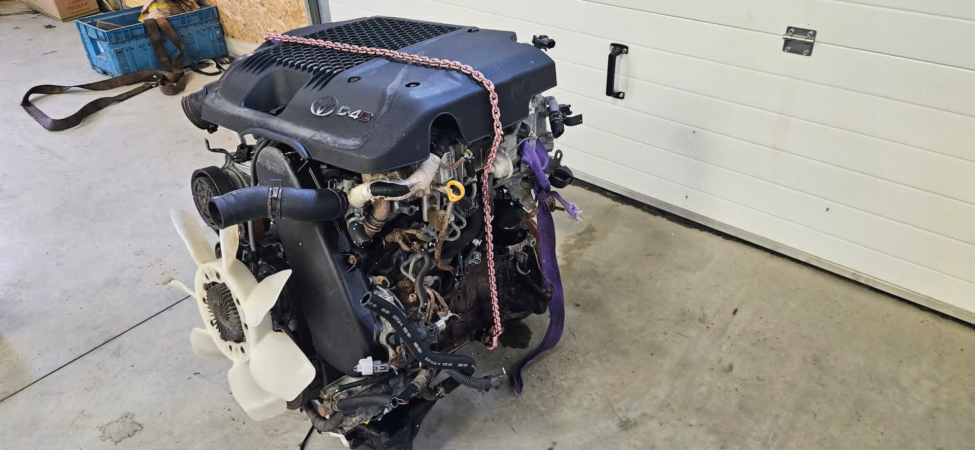 Moteur 2KD-FTV — vue 3