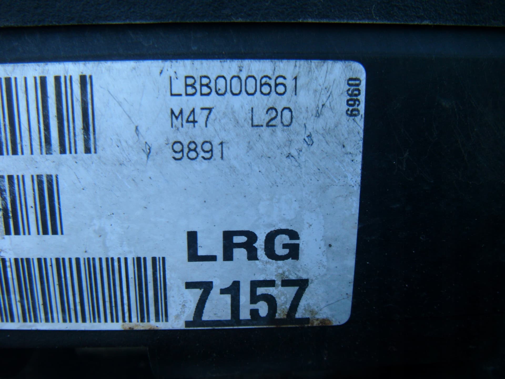 Moteur 204D3(M47D20) — vue 4