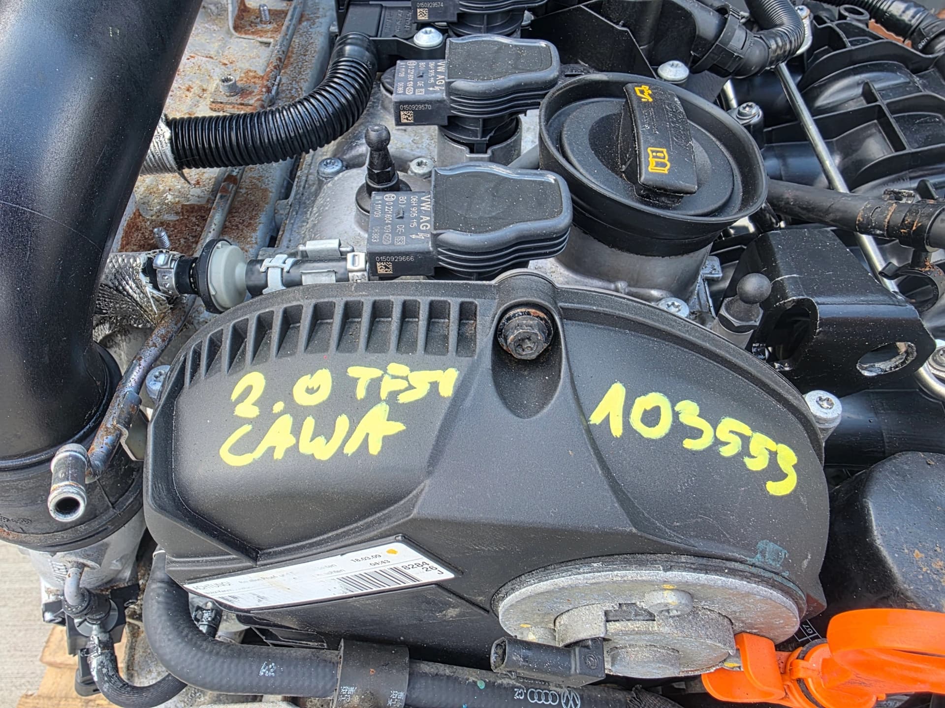 Moteur CAWA — vue 15