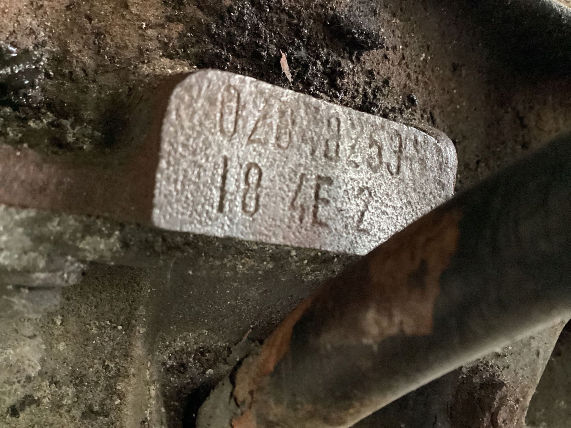 Moteur M43 B18 (184E2) — vue 2