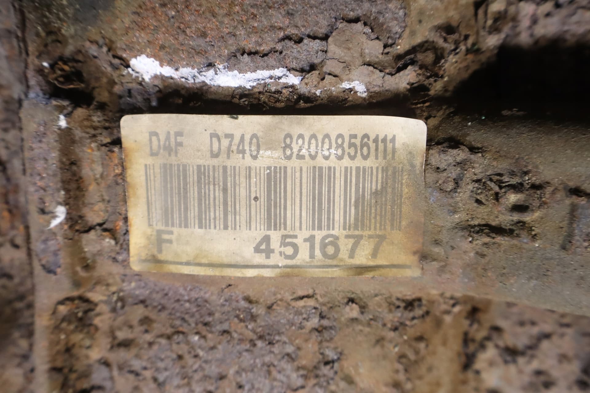 Moteur D4F 740 — vue 4