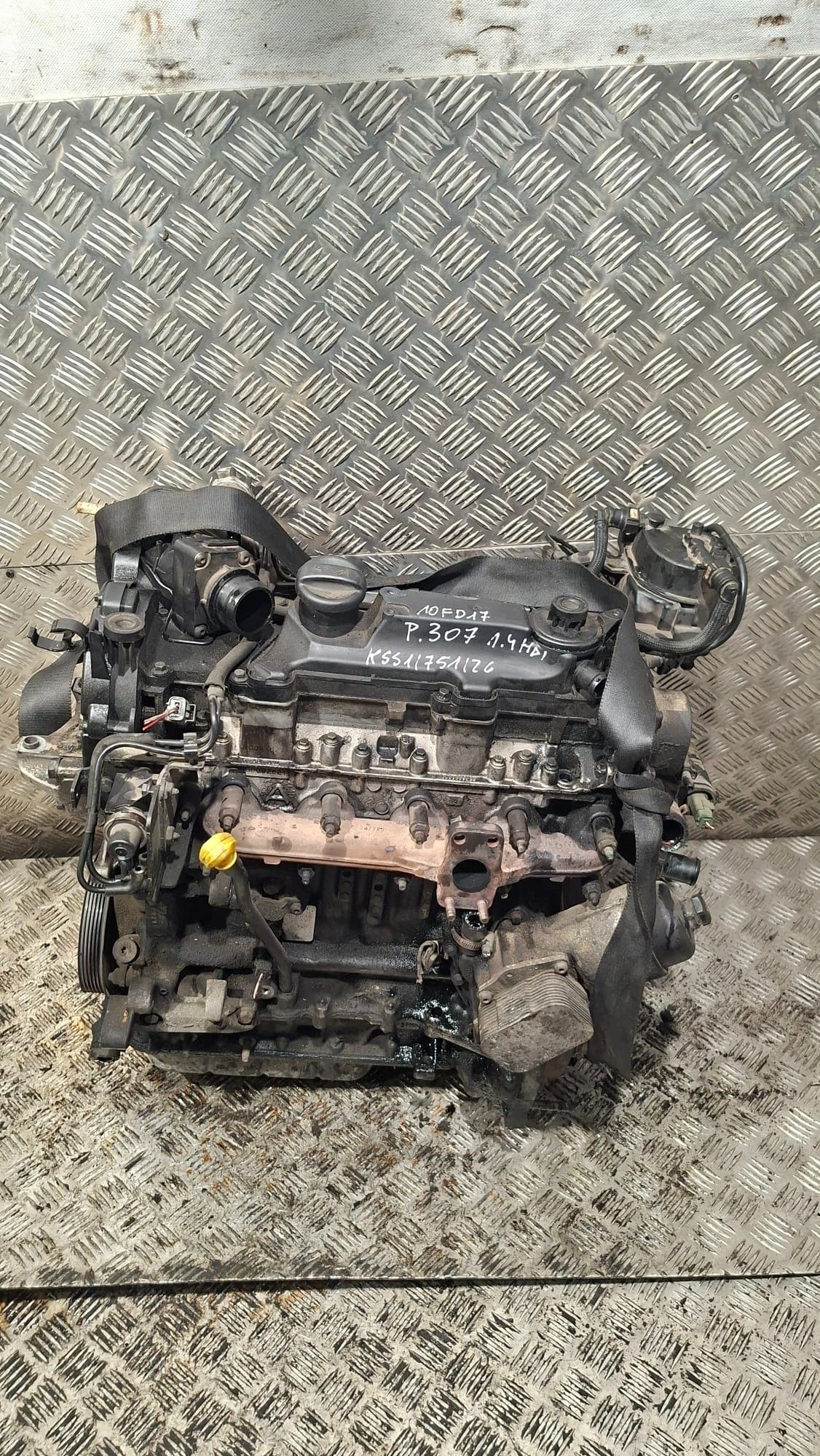 Moteur 8HZ (DV4TD) pour Peugeot 1007