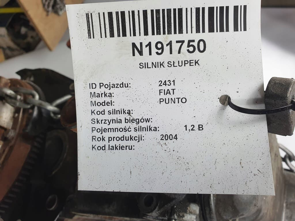 Moteur 188 A4.000 — vue 2