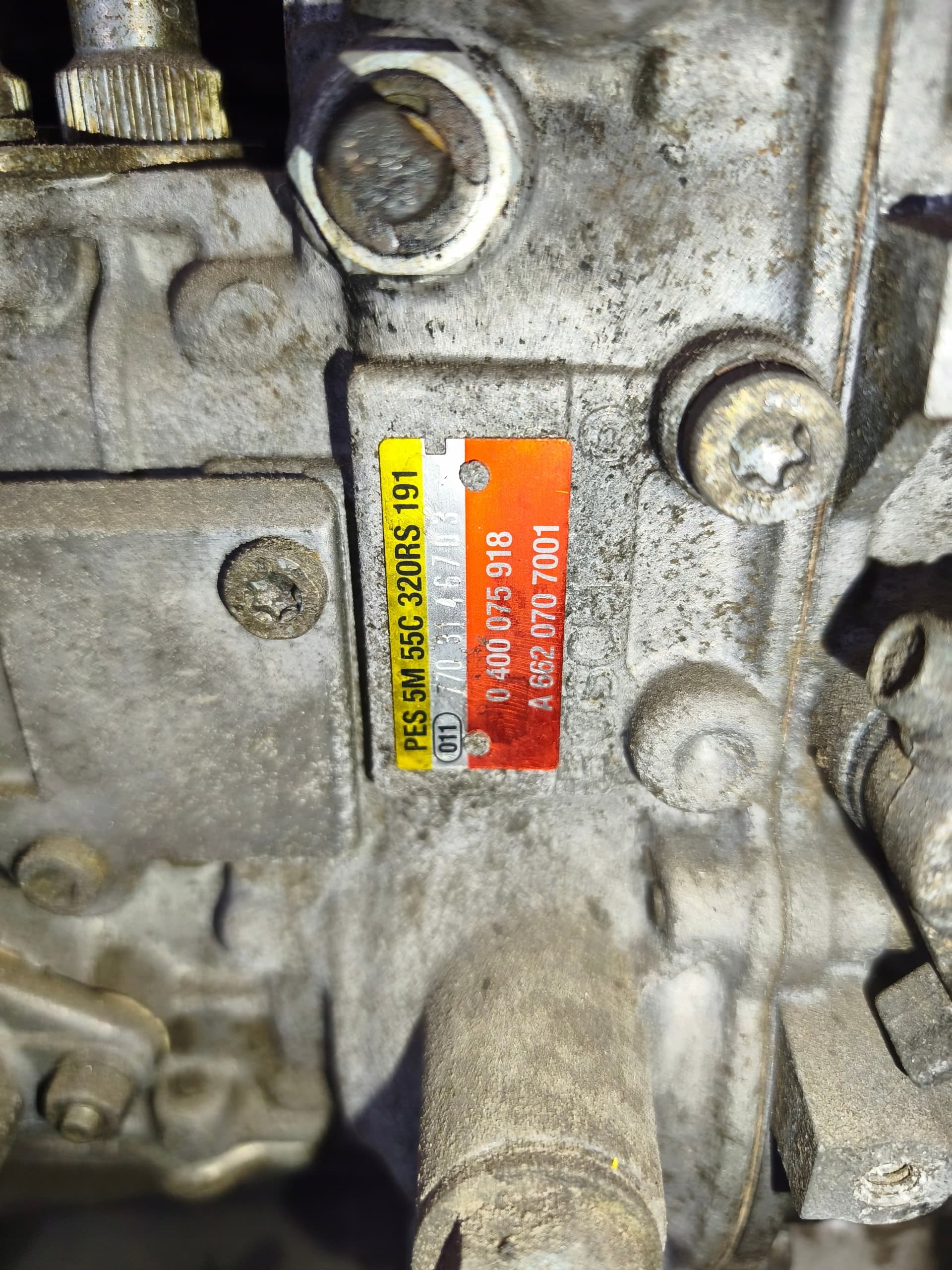Moteur MB OM 601 — vue 13