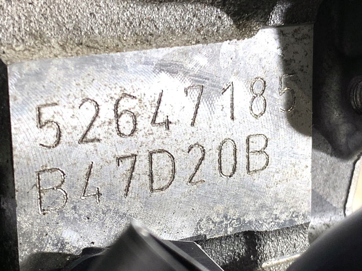 Moteur B47 D20 B — vue 5