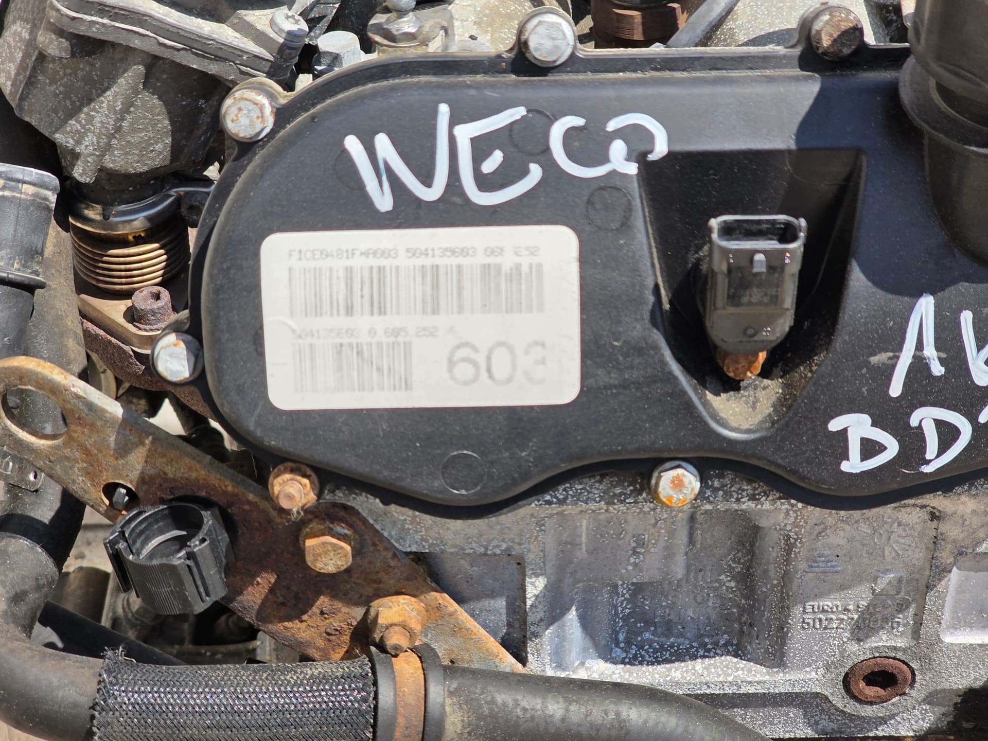 Moteur F1CE0481F — vue 2