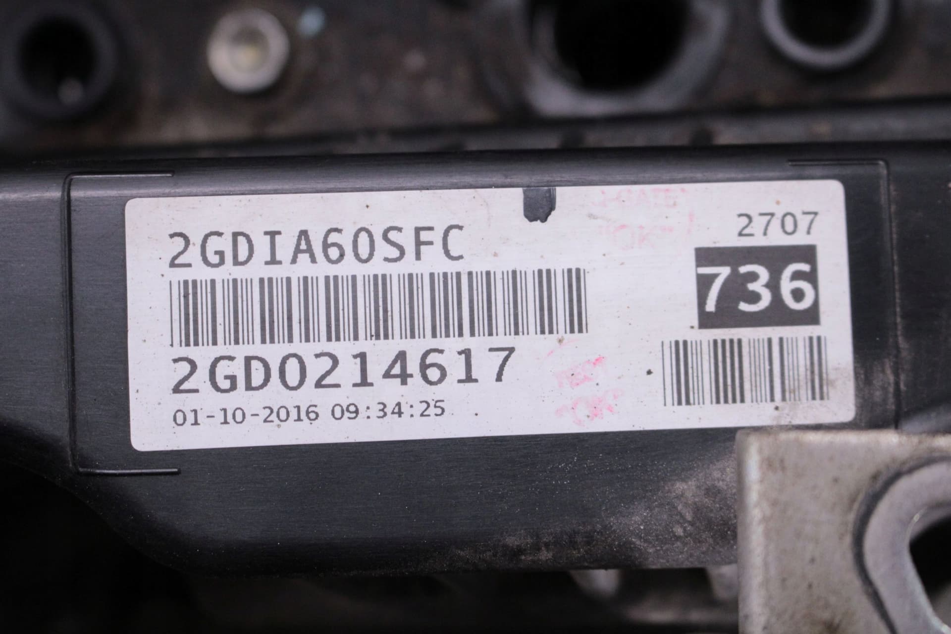 Moteur 2GD-FTV — vue 15