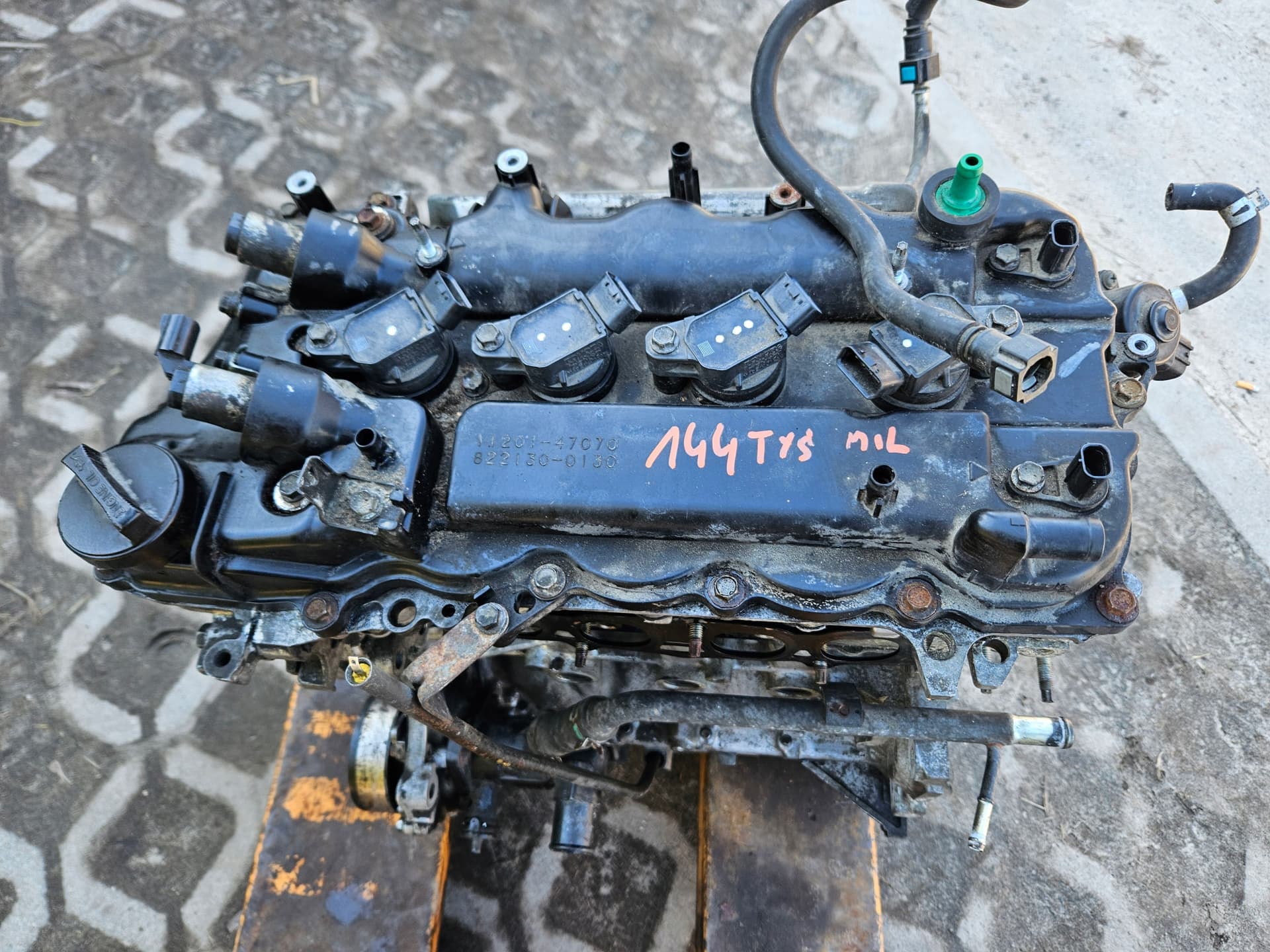 Moteur 1NR-FE — vue 3