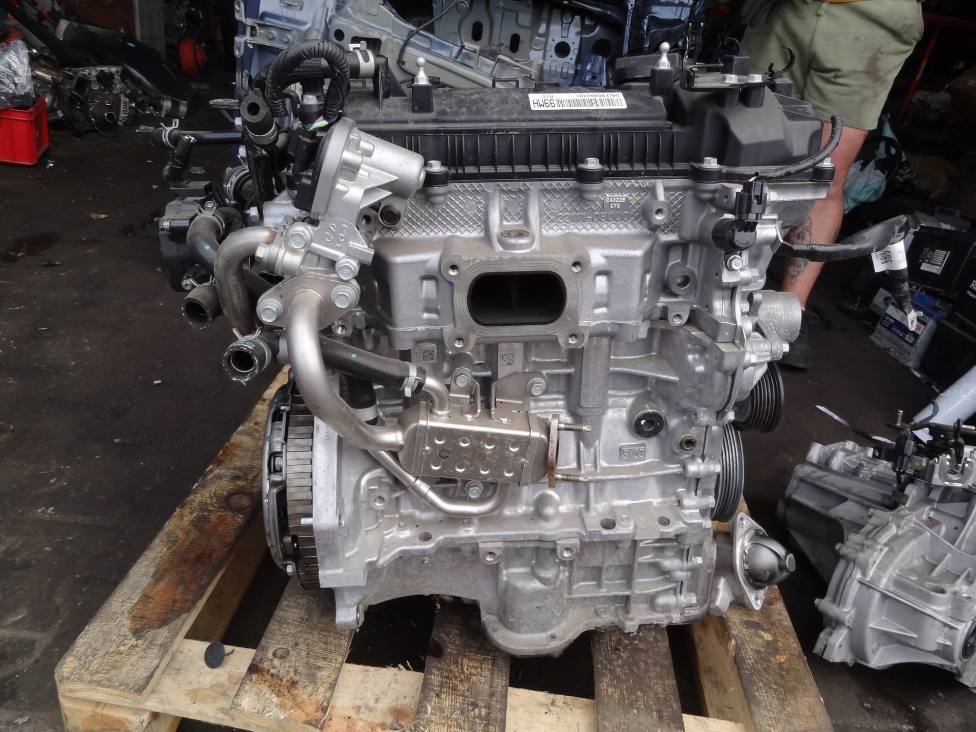 Moteur G4LF — vue 4