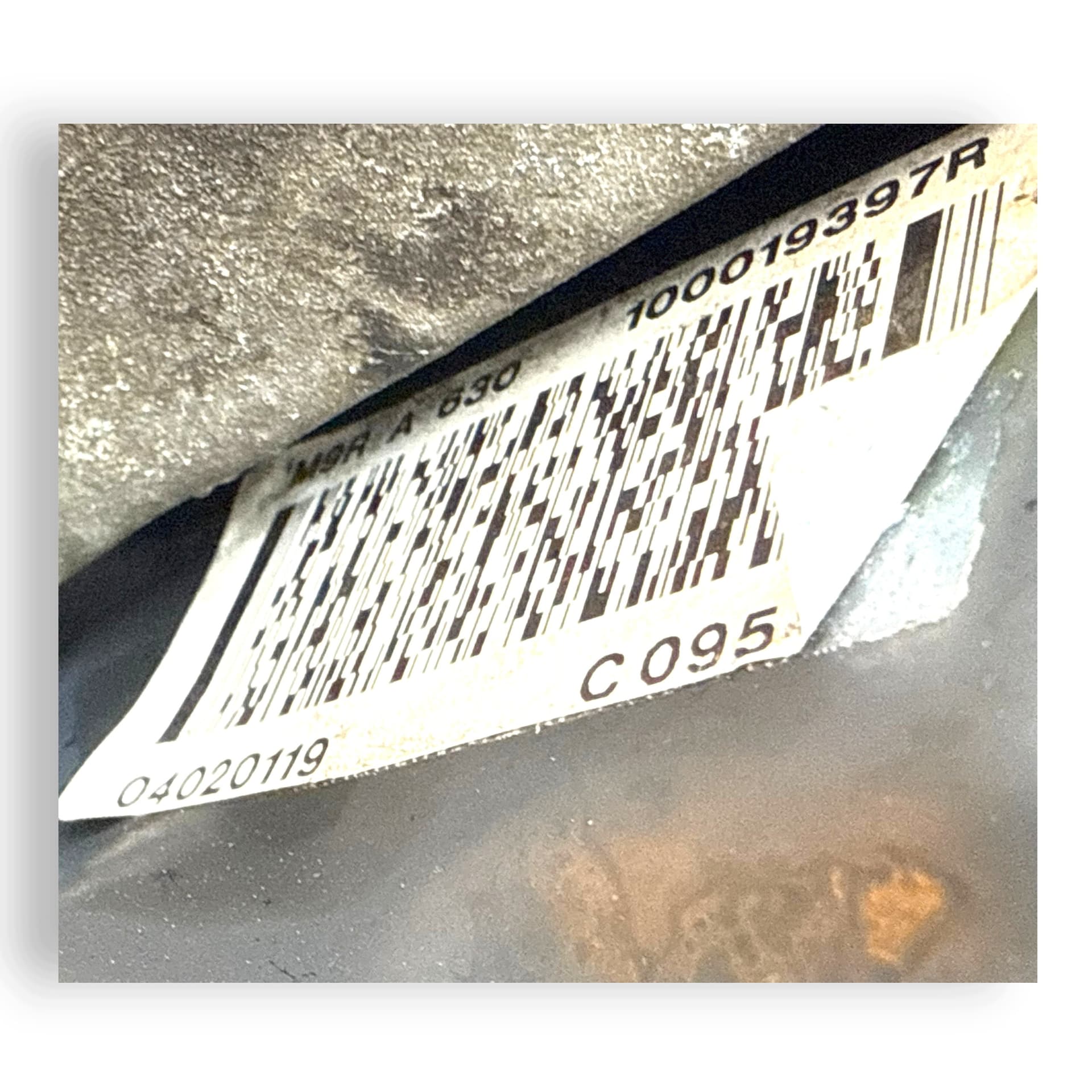 Moteur M9R 630 — vue 2