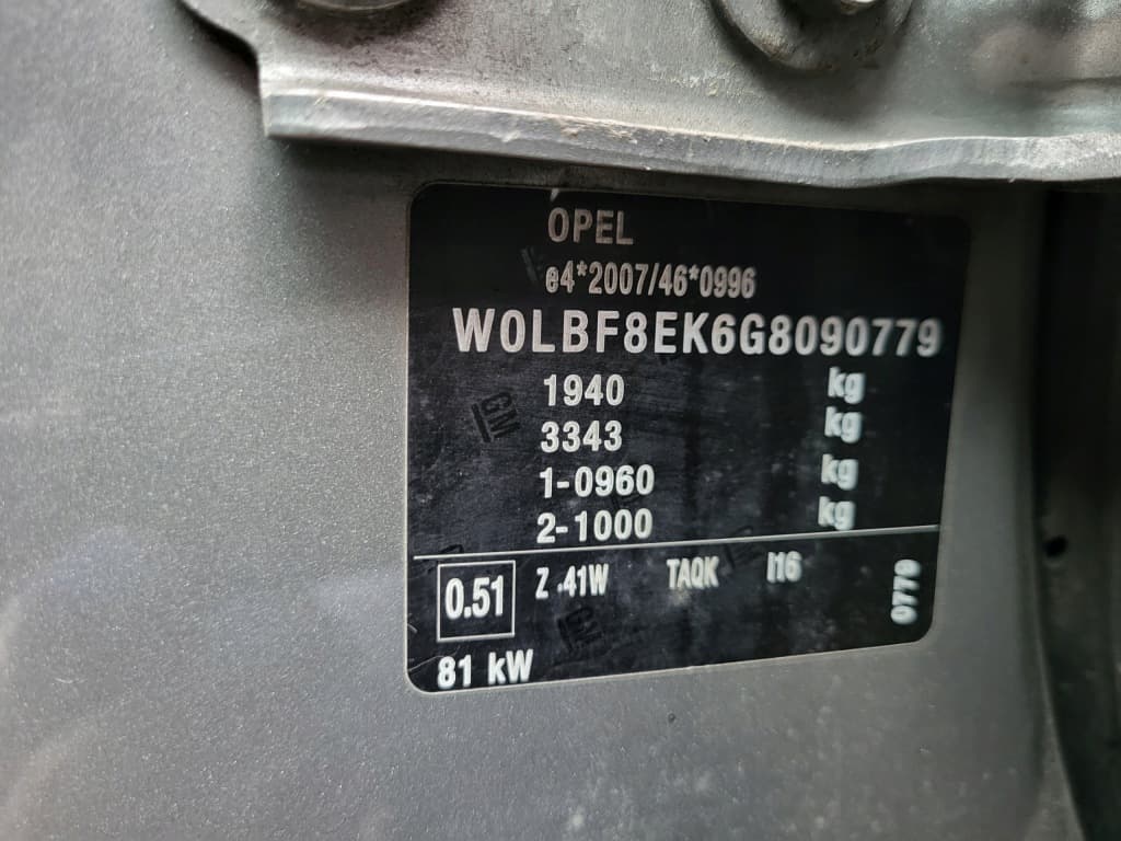 Moteur B 16 DTE — vue 3
