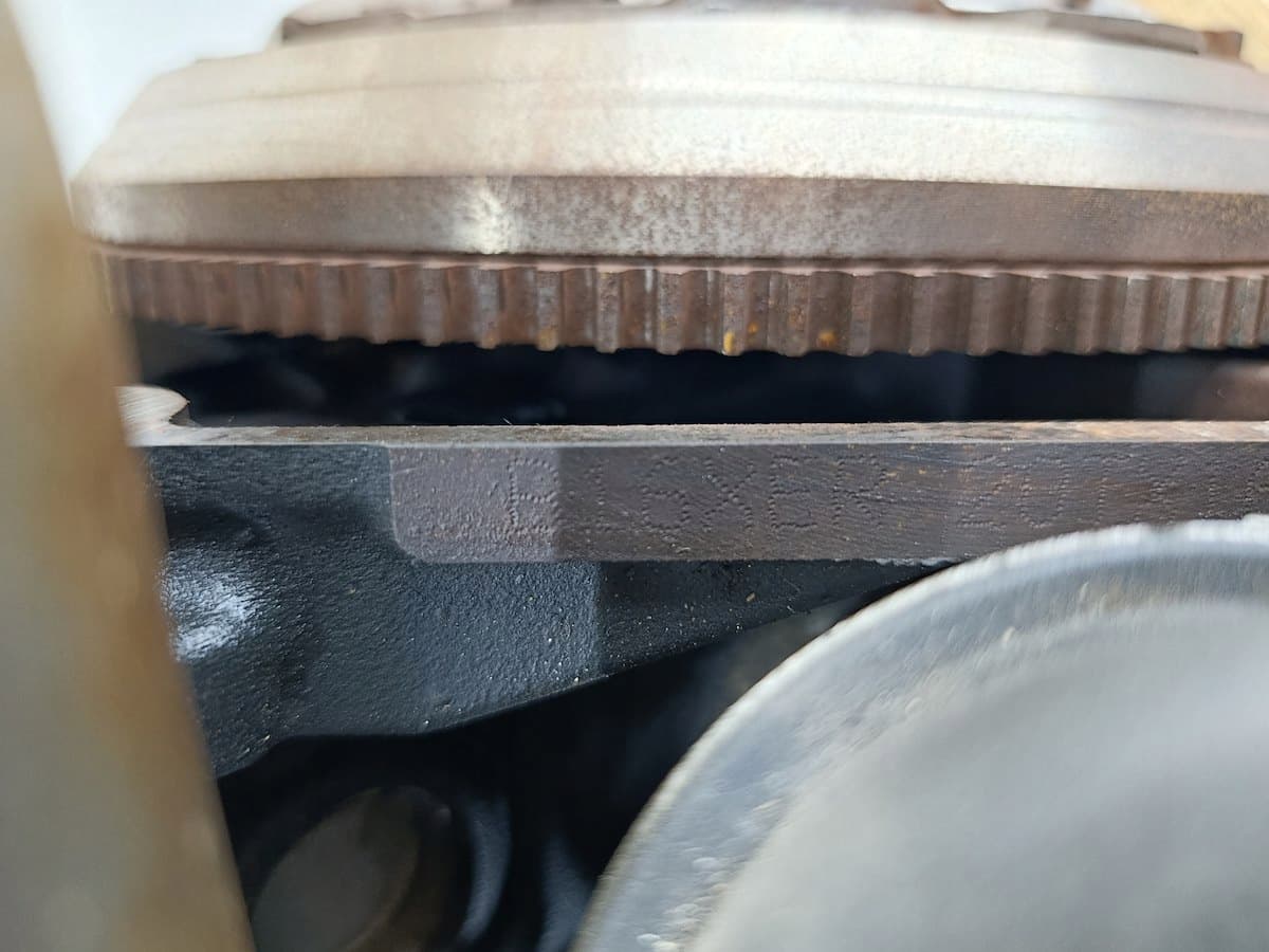 Moteur B 16 XER — vue 11