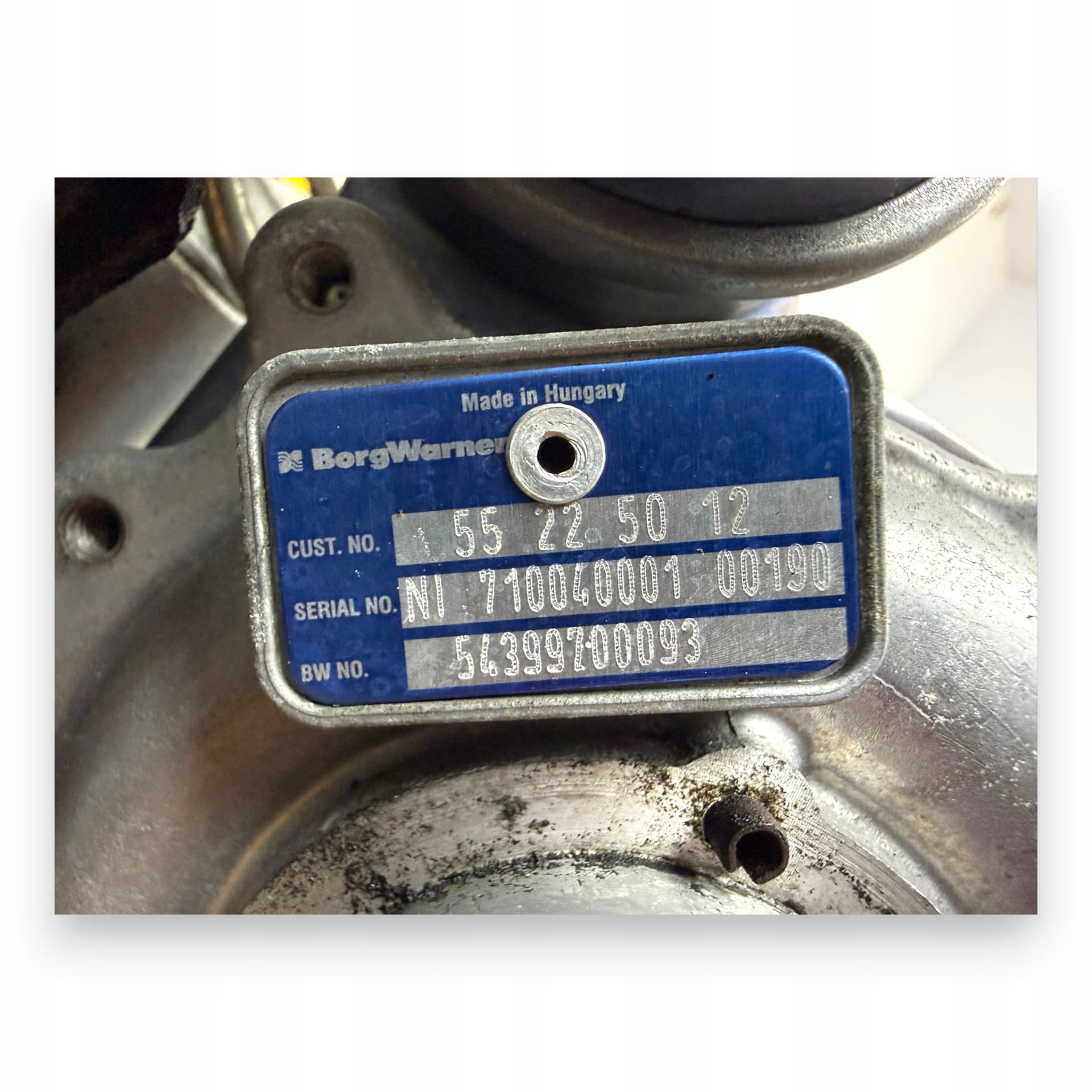 Moteur D20AA — vue 12