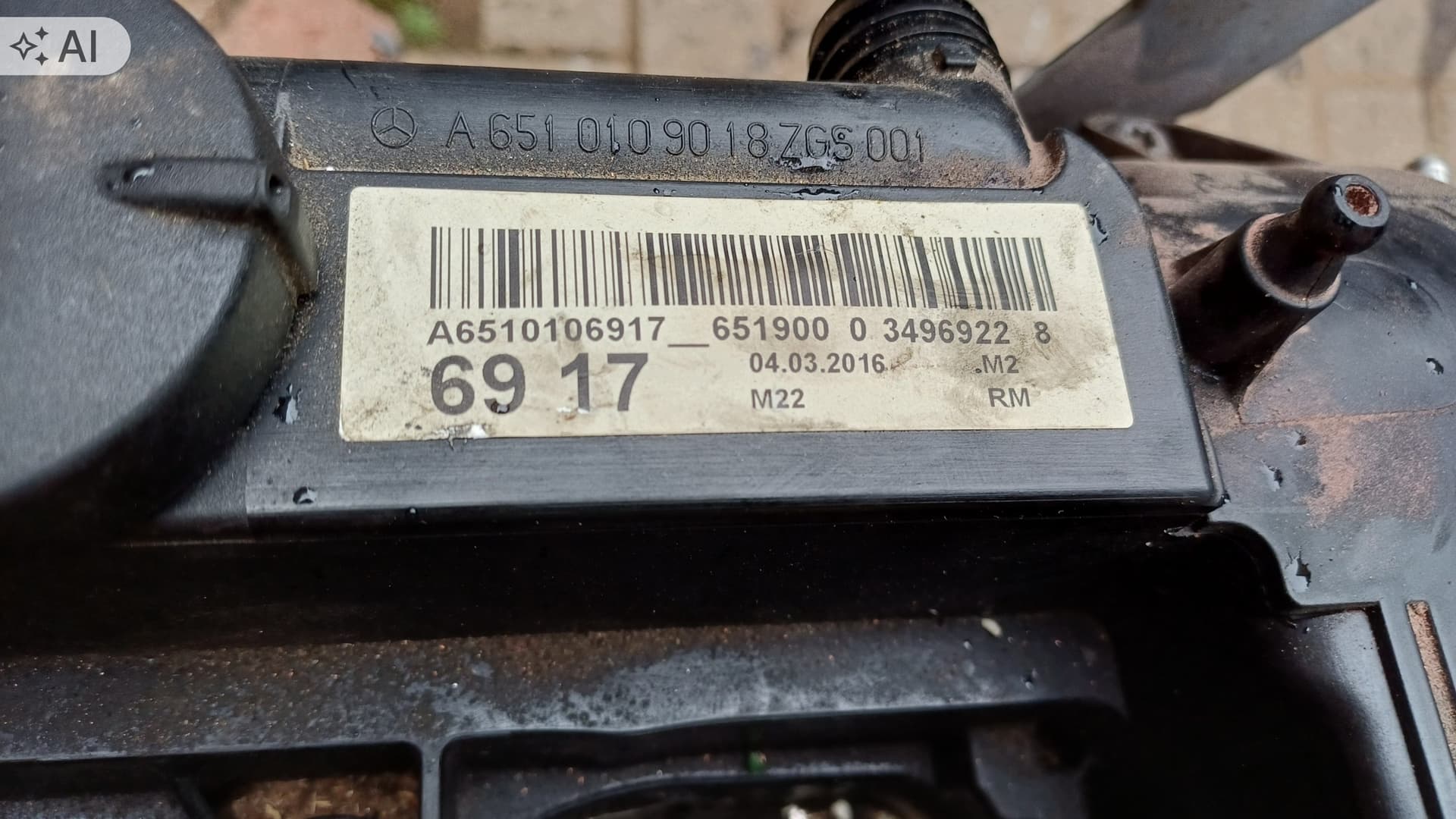Moteur 651.930 — vue 12