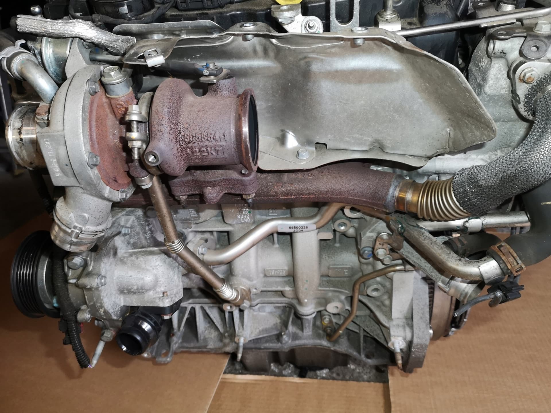 Moteur B 16 DTE — vue 3