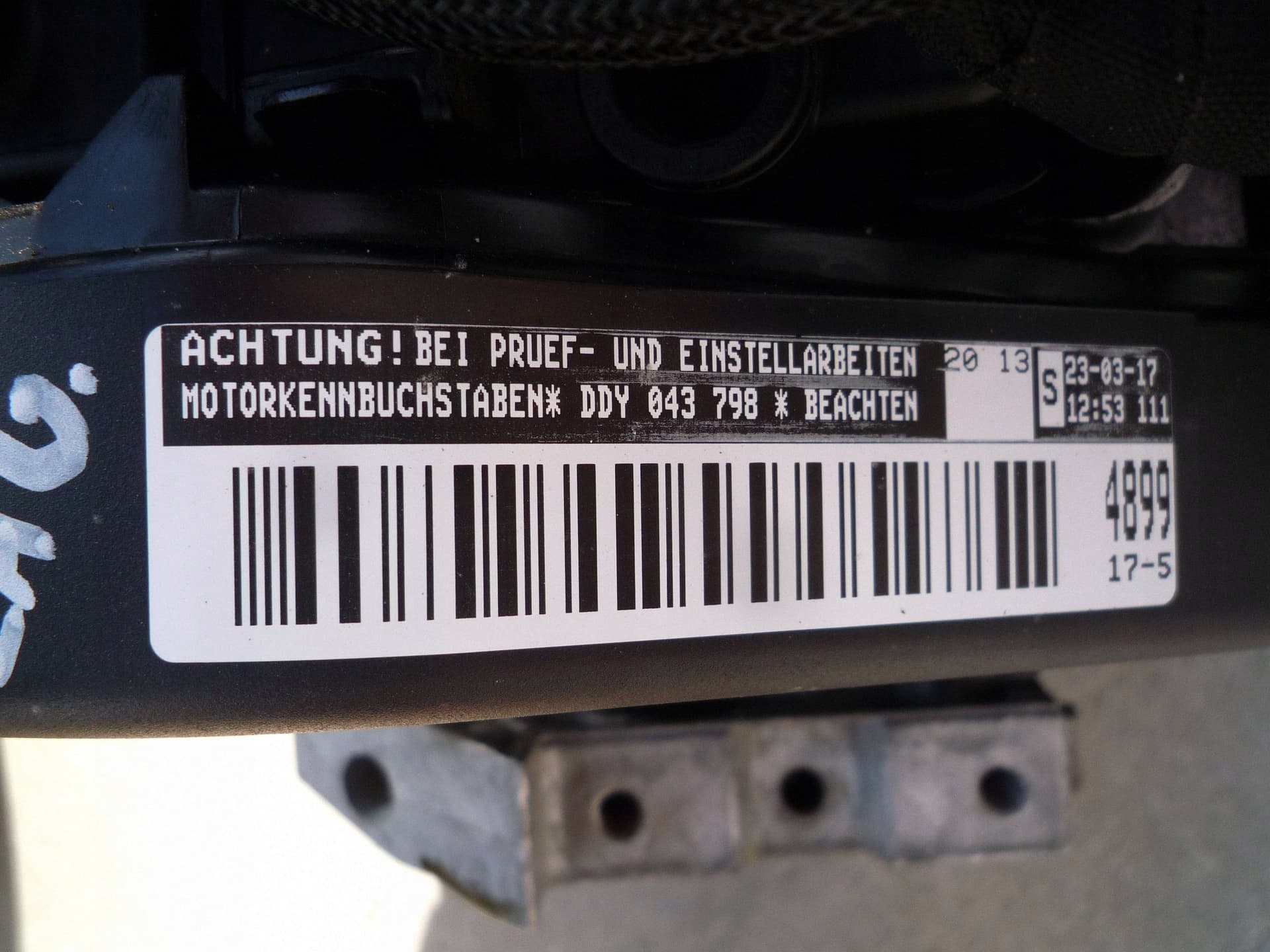 Moteur DDYA — vue 2