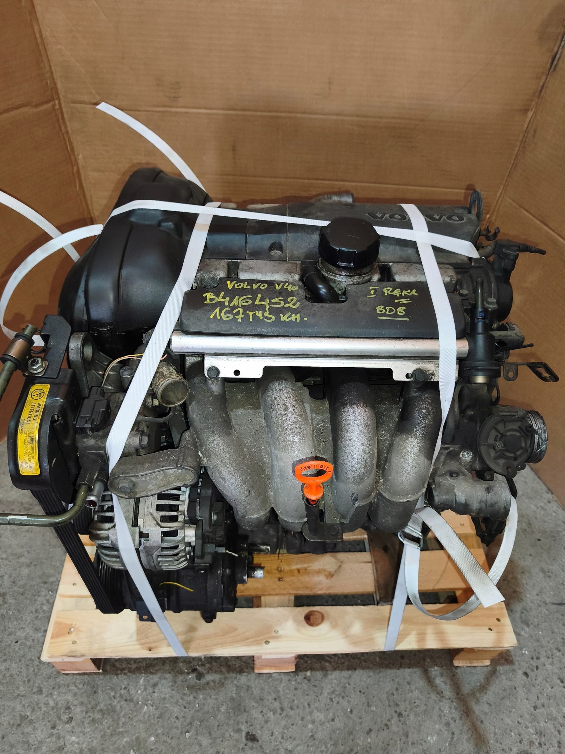 Moteur B 4164 S2 pour Volvo S40 1.8 Petrol/Liquified Petroleum Gas (LPG)