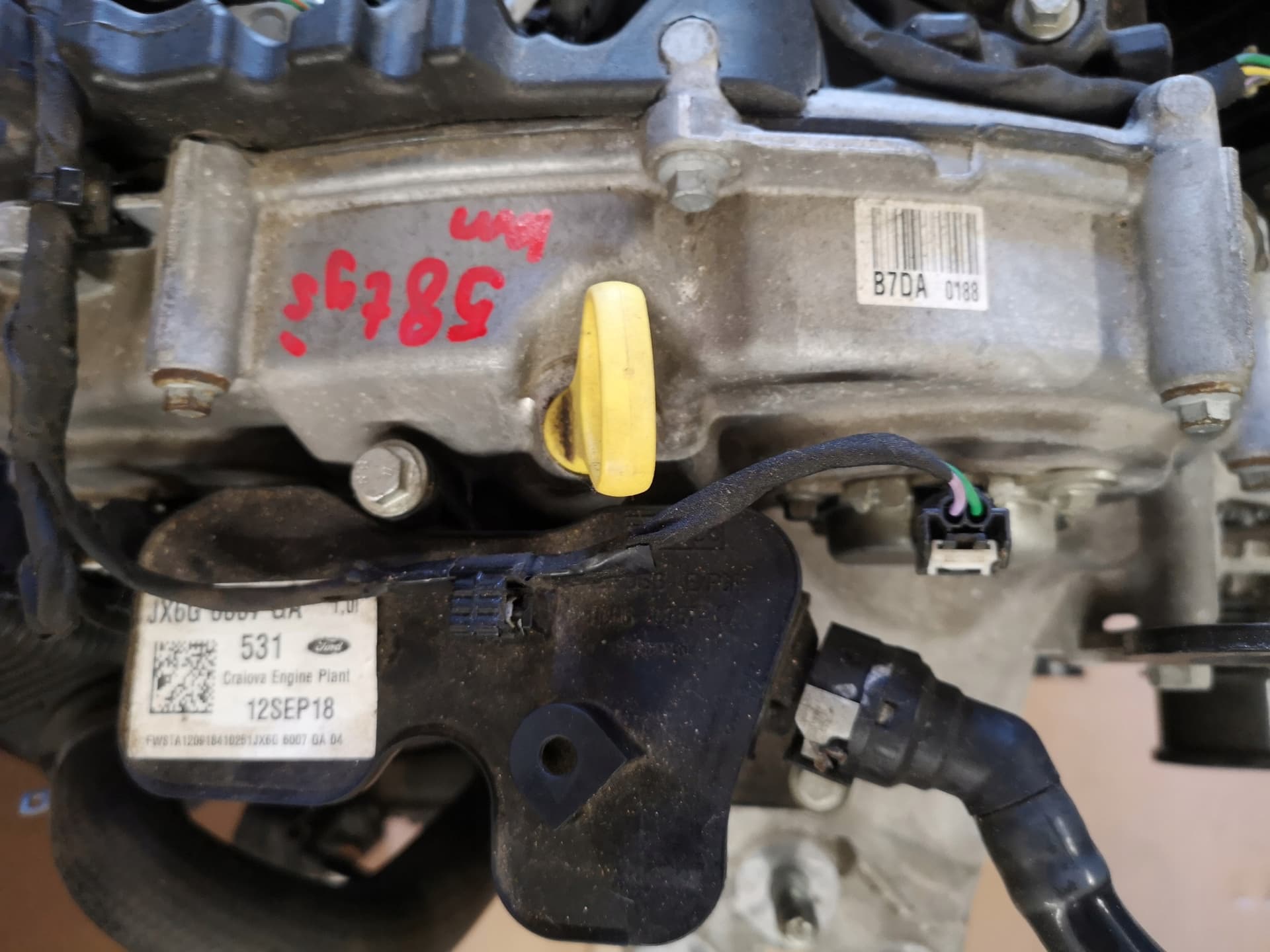 Moteur B7DA — vue 2
