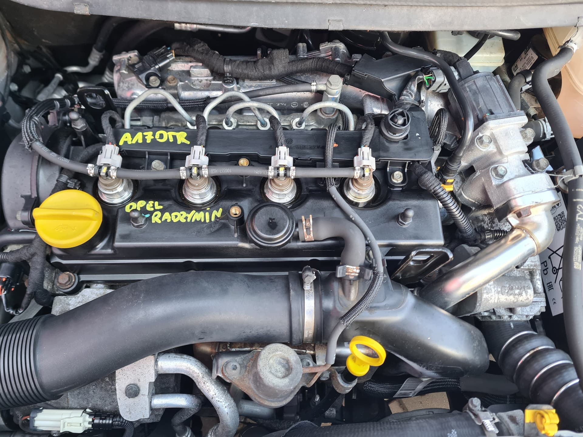 Moteur A 17 DTJ pour Opel Astra 1.7 Diesel